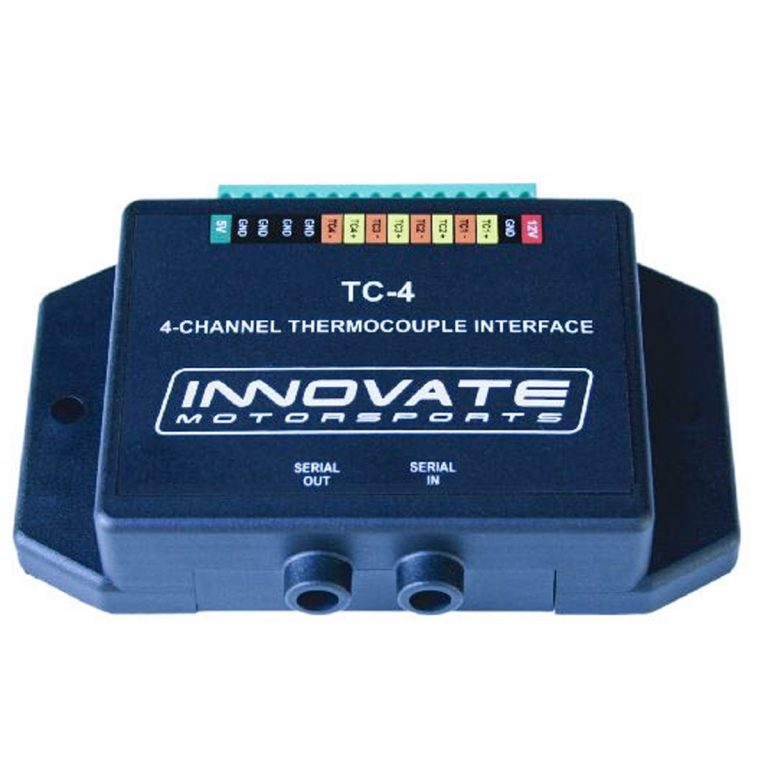 » Innovate Tc-4 4 Channel Thermocouple Interface - 3784 tout Innovate Egt 