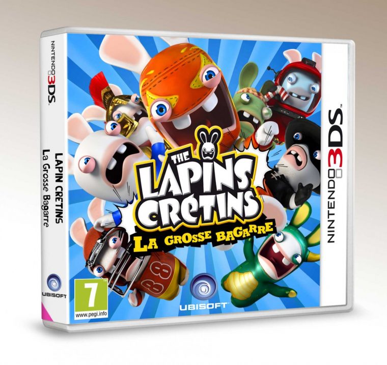 Jaquettes The Lapins Cretins : La Grosse Bagarre destiné Lapin Cretin Jeux