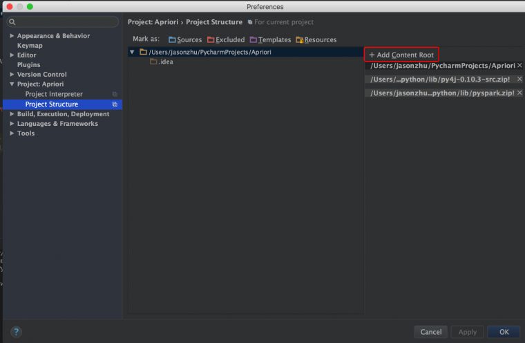 Jason4Zhu: No Module Named Pyspark In Pycharm When It destiné Pycharm File Does Not Belong To The Project