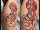Jellyfish Tattoo Ideas &amp; Meaning • Awesomejelly serapportantà Jellyfish Tattoo Simple