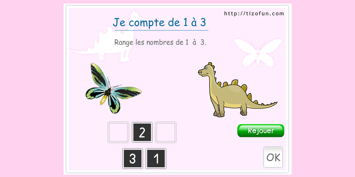 Jeu Éducatif Math En Ligne Apprendre À Compter De 1 À 3 pour Jeux Educatif Ps 