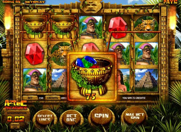 Jeu Gratuit : Aztec Treasures – Jeux Gratuits De Casino destiné 3000 Jeux Gratuit