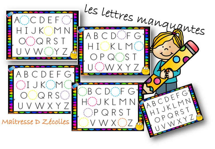 Jeu : Les Lettres Manquantes - Mes Tresses D Zécolles avec Jeux De Alphabet Francais