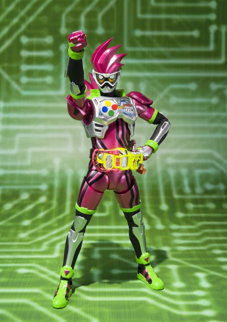 Kamen Rider S.h.figuarts Action Figure – Kamen Rider Ex avec Kamen Rider Ex Aid