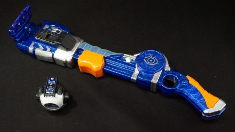 Kamen Rider Specter'S Dx Gangun Hand Video Review – Orends tout Kamen Rider Specter