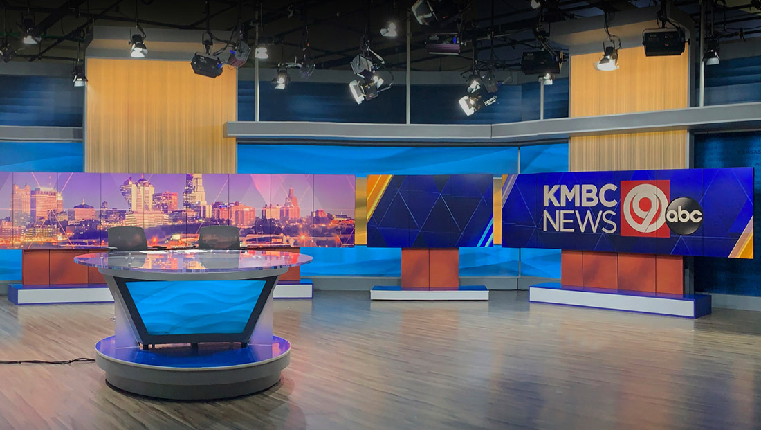 Kansas City&amp;#039;S Kmbc 9 News Debuts New Set Packed With intérieur Kmbc Weather 