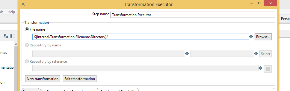 Kettle - Pentaho Di Transformation With Transformation avec Pentaho Kettle Repository 