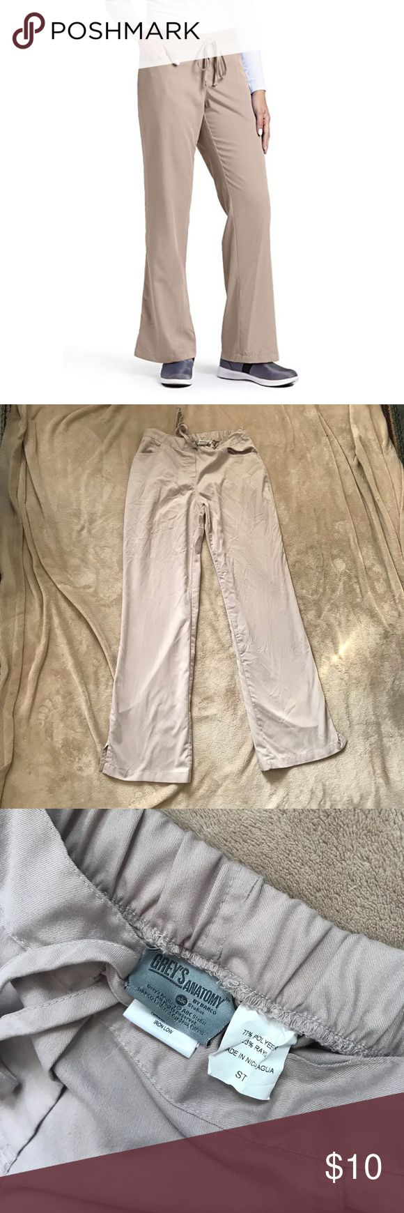 Khaki Grey'S Anatomy Scrub Pants  Grey Khakis, Scrub pour Khaki Scrub Pants