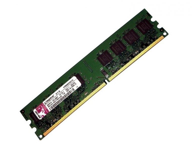 Kingston Kvr 1 Gb (1X1Gb) Kvr800D2N5K22G 240Pin Ddr2-800 encequiconcerne Kvr Audio