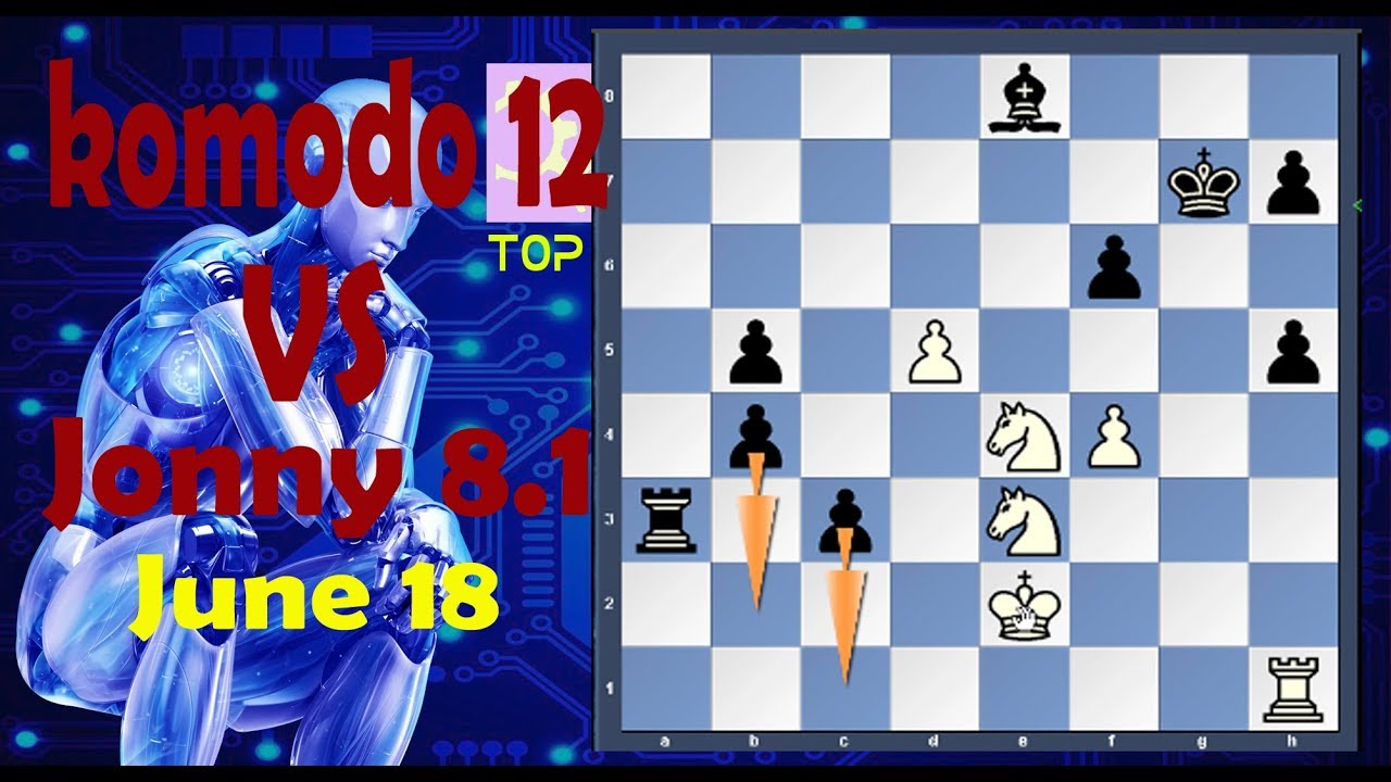 Komodo 12 Vs Jonny 8.1 A Fantastic Chess Engine Game serapportantà Tcec Chess 