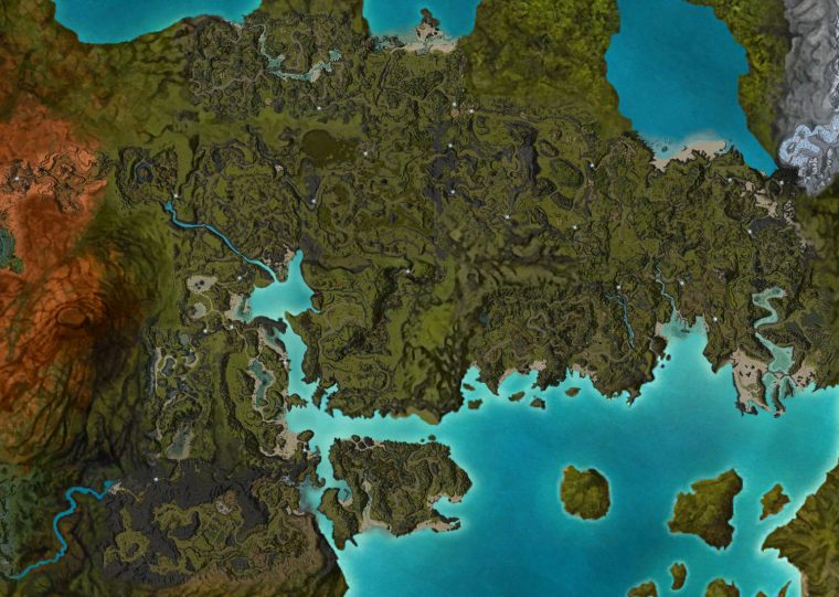 Krytamap – Guild Wars Wiki (Gww) à Gw Prophecies Map