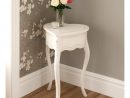 La Rochelle Love Heart Antique French Side Table  Furniture intérieur White French Country End Tables