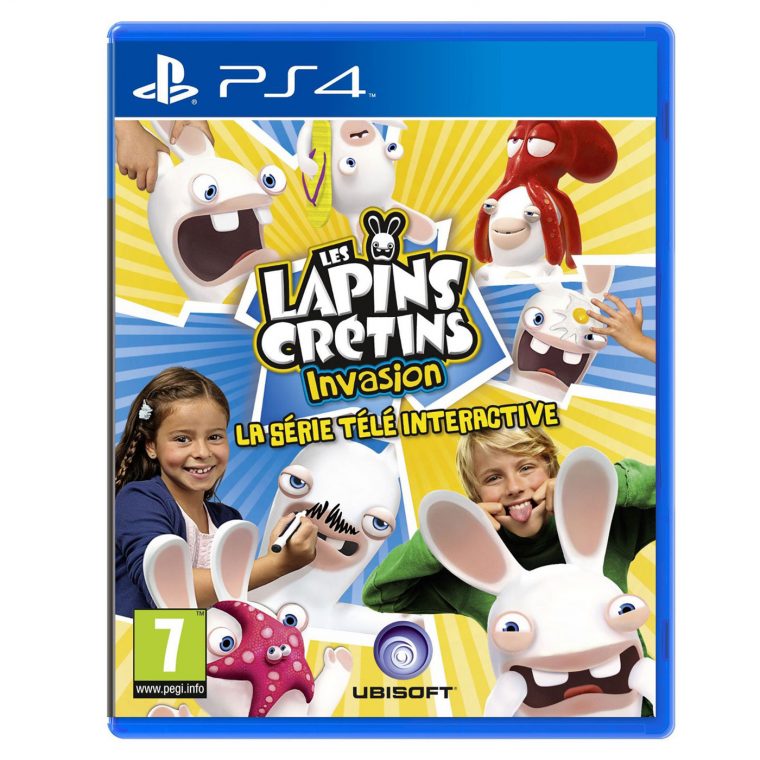 Lapins Crétins Invasion : La Série Télé Interactive (Ps4 destiné Lapin Cretin Jeux