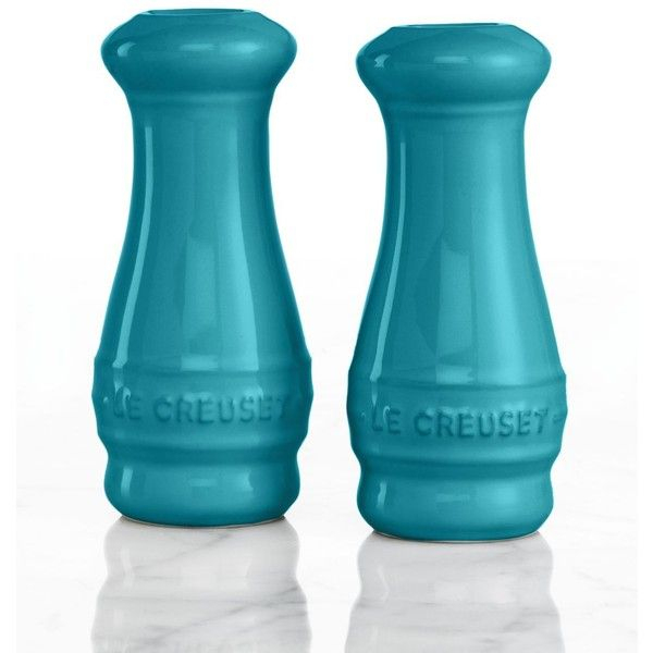 Le Creuset Salt And Pepper Shakers Featuring Polyvore encequiconcerne Le Creuset Salt And Pepper Shakers 