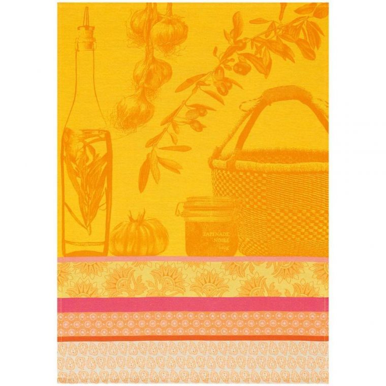 Le Jacquard Francais "Saveurs De Provence Lemon" Kitchen concernant Le Jacquard Francais Kitchen Towels