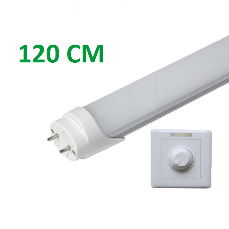 Led Tl-Buis Dimbaar 120Cm 18W + Driver – Ledtekoop.nl tout Led Tl Buis Pro