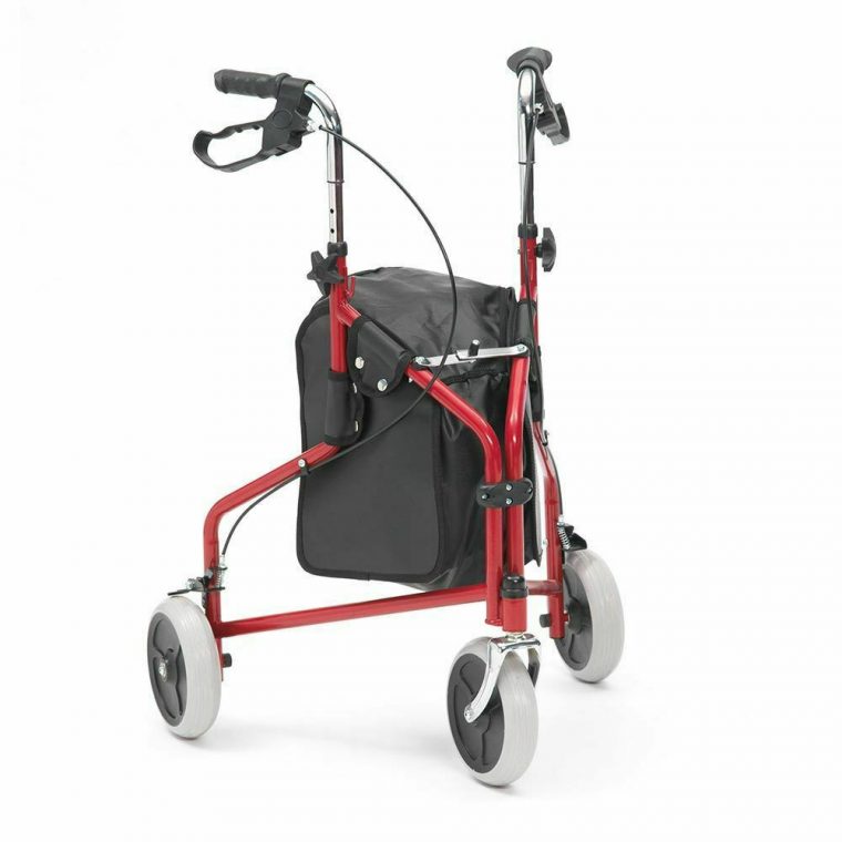 Lightweight Tri-Walker Rollator Mobility 3 Wheeled Walking destiné Rollator Tri Walker