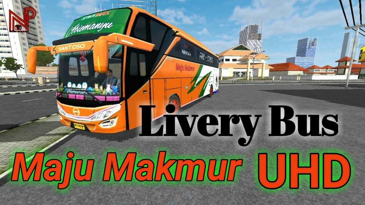 Livery Bus Makmur - Livery Bus intérieur Iad To Shd
