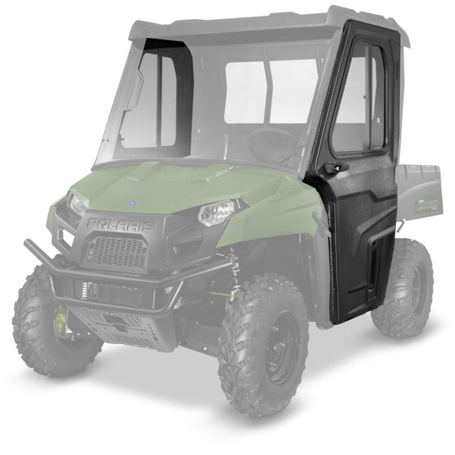Lock &amp;amp; Ride® Poly Doors With Hinged Poly Windows  2013 pour 2013 Polaris Ranger 800 Midsize Bolt Pattern 