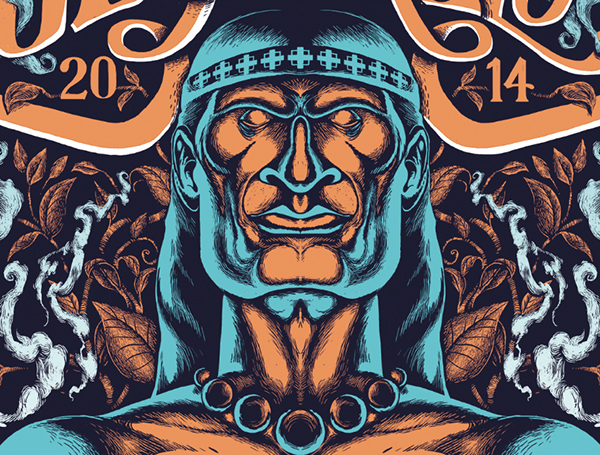 Lollapalooza Poster On Behance dedans Lollapalooza Posters 