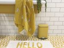 Love This Shade Of Yellow  Yellow Bathroom Decor, Yellow concernant Mustard Bathroom Accessories
