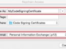 (Mac) Exporting Code Signing Certificate  Digicert serapportantà Digicert Code Signing