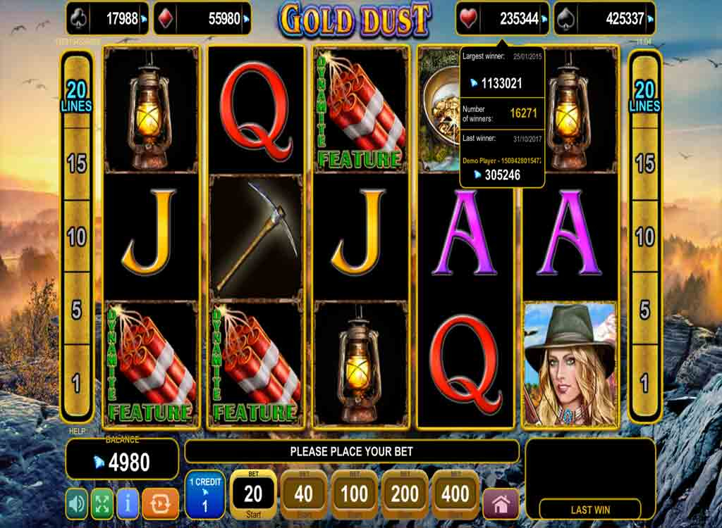 Machine À Sous Gold Dust De Egt - Jeux Gratuits De Casino encequiconcerne 3000 Jeux Gratuit 