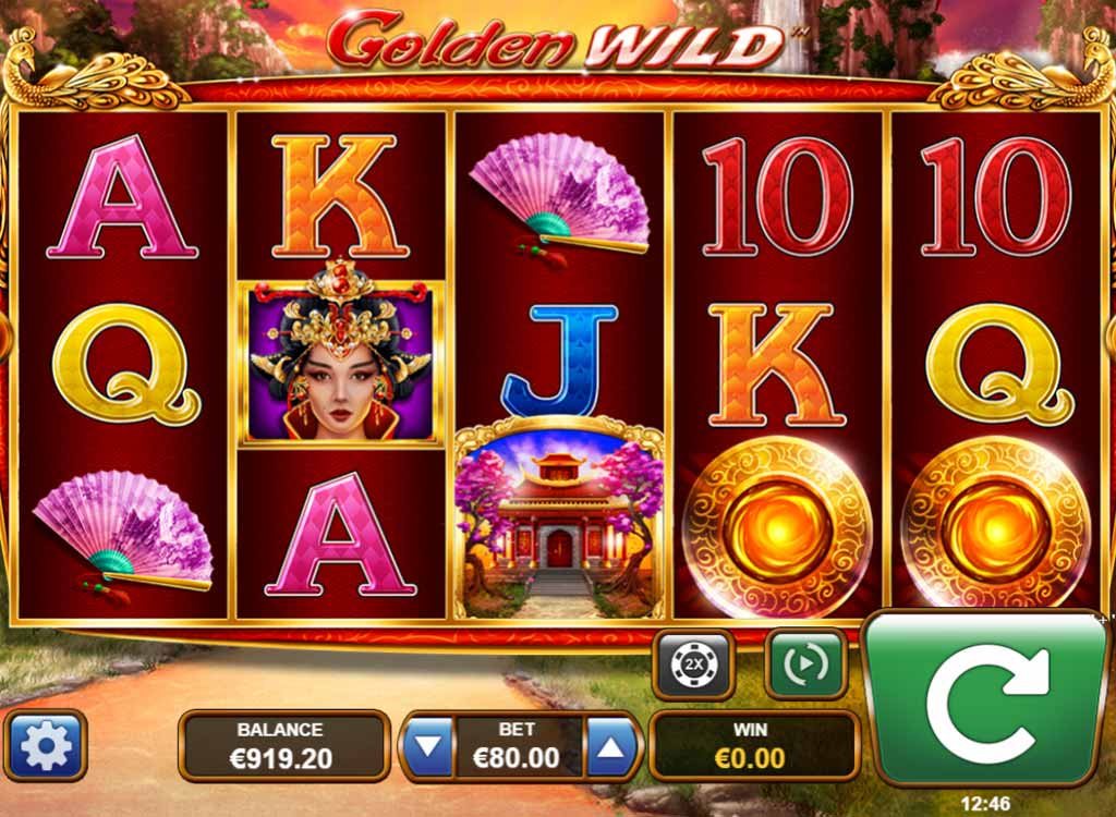 Machine À Sous Golden Wild De Leander Games - Jeux encequiconcerne Jeux Casino Gratuit Sans Telechargement