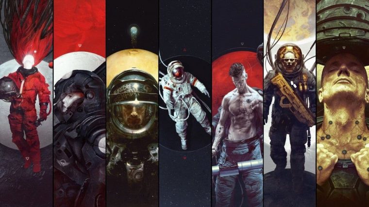 Made A Wallpaper Of The 7 Polish Covers Officially pour The Expanse Reddit