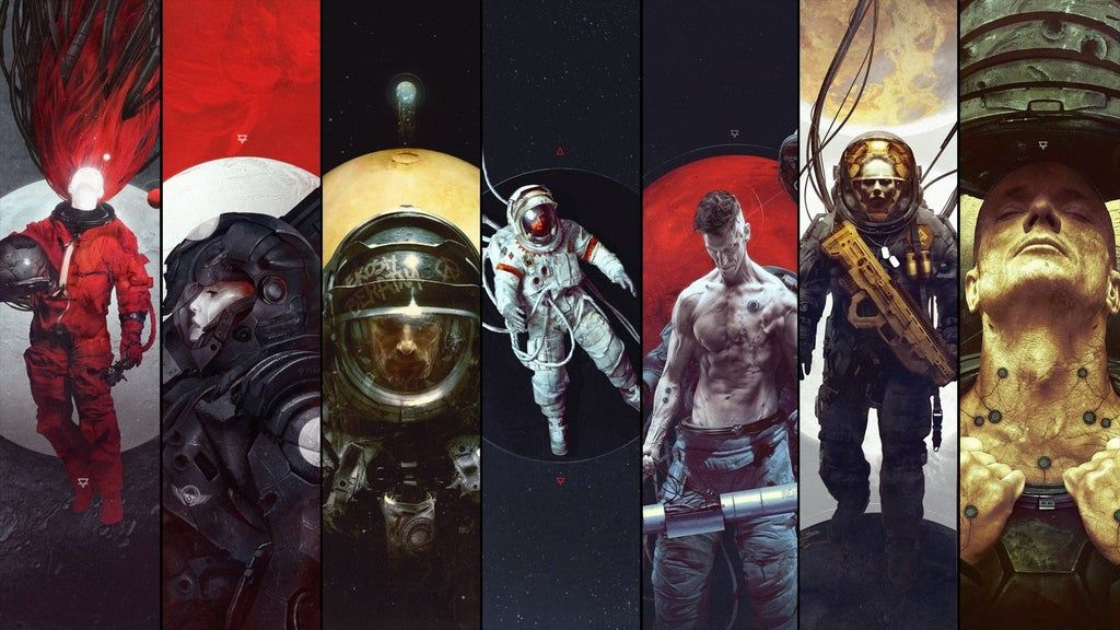 Made A Wallpaper Of The 7 Polish Covers Officially pour The Expanse Reddit