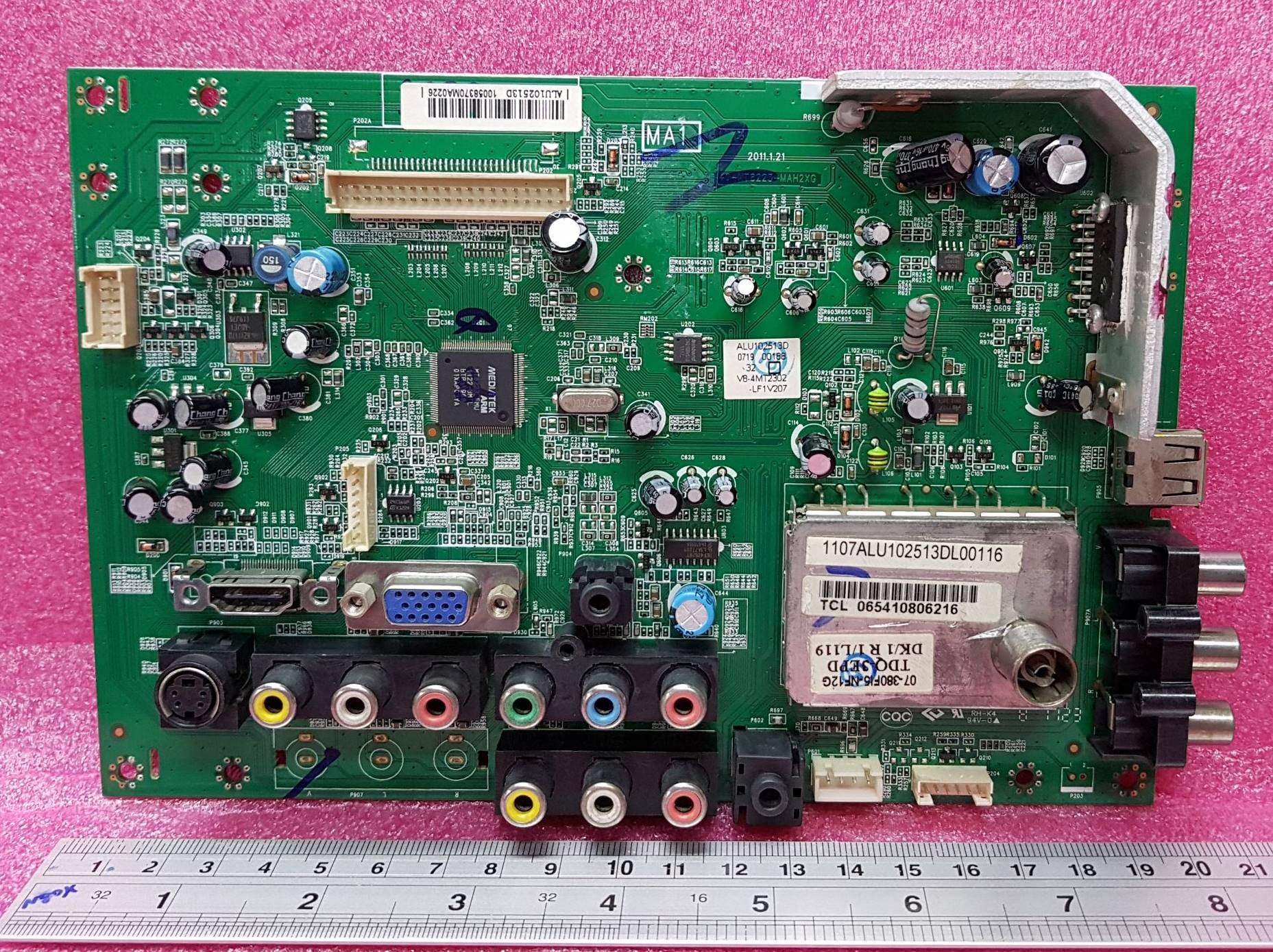 Main Board Tcl (เมนบอร์ด ทีซีแอล) อะไหล่แท้ของถอด ใช้กับ destiné ตัวแทนจำหน่ายเมนบอร์ด 