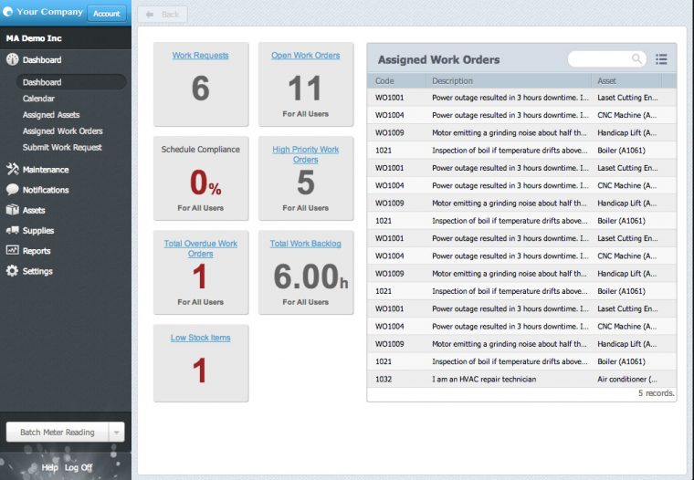 Maintenance Software Provider Maintenance Assistant destiné Janitorial Service Software