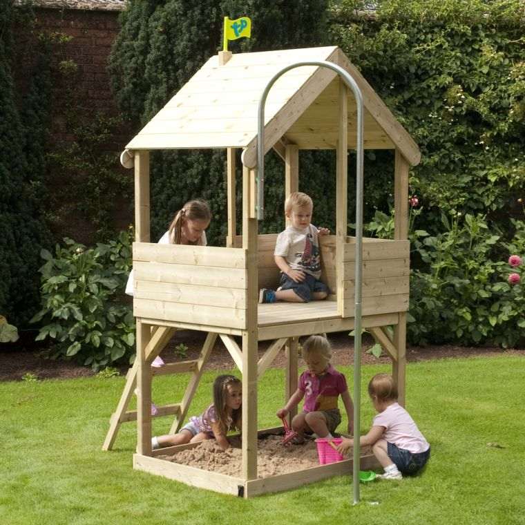 maison enfants jardin