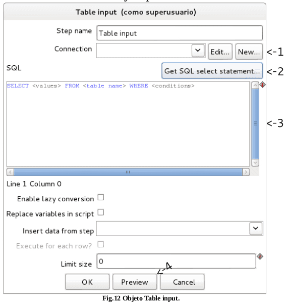 Manual Para La Herramienta Pdi - Kettle De Pentaho - Leninmhs encequiconcerne Pentaho Kettle Repository 