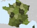 Map Of France - French Regions - Royalty Free Editable pour Carte France Vector