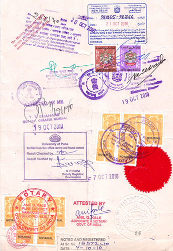 Marriage Certificate Attestation - Excellent Apostille serapportantà Church Marriage Certificate Attestation In Uae 