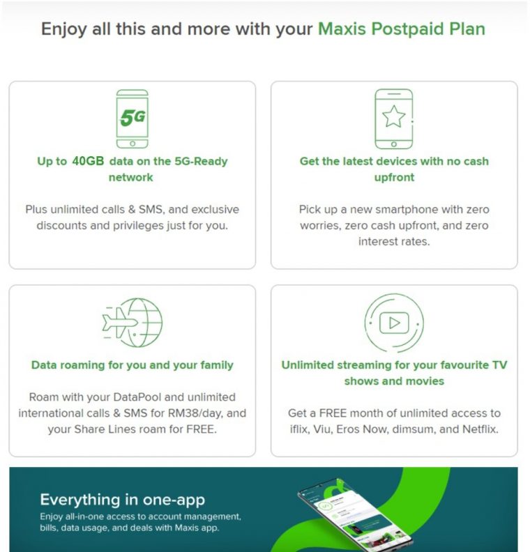 Maxis Data Plan Postpaid  Maxis Offers Home Fibre serapportantà Mobily 3 Sim Offer Postpaid