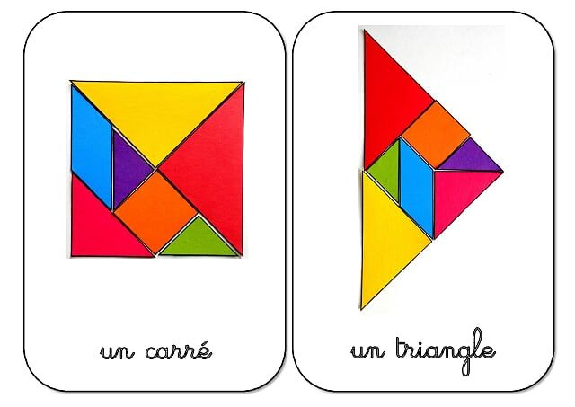 Modèles Tangrams Formes.pdf - Onedrive  Tangram intérieur Tangram Maternelle Imprimer 