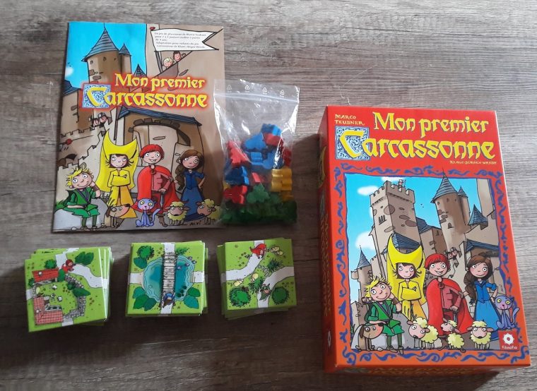 Mon Premier Carcassonne : Un Jeu De Société Accessible Dès avec Jeux De Societe A Partir De 4 Ans