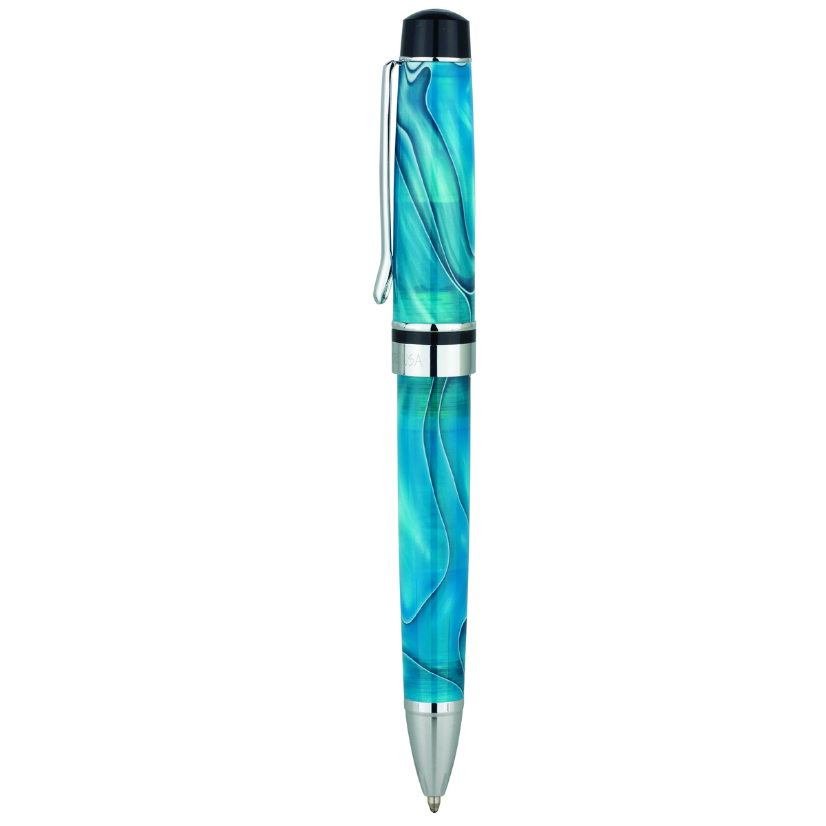 Monteverde Usa® Prima™ Ballpoint Pen (Turquoise Swirl dedans Prima Pens Pencils And Markers 