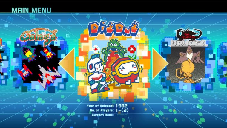 Namco Museum To Launch Arcade Classics On Nintendo Switch encequiconcerne Namco Museum Strategy Games