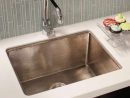 Native Trails - Cocina 24 24 Inch Hand Hammered Copper pour Hammered Undermount Kitchen Sink