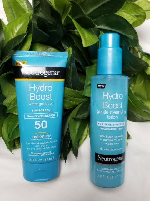 Neutrogena Hydro Boost Sunscreen Gel Lotion Spf 50 pour Neutrogena Body Lotion Boots