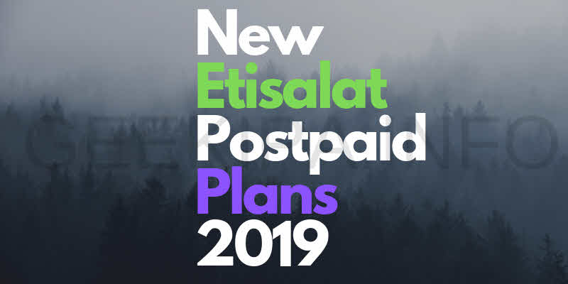 New Etisalat Postpaid Plans 2020 Uae - Expatsa serapportantà Mobily Postpaid 