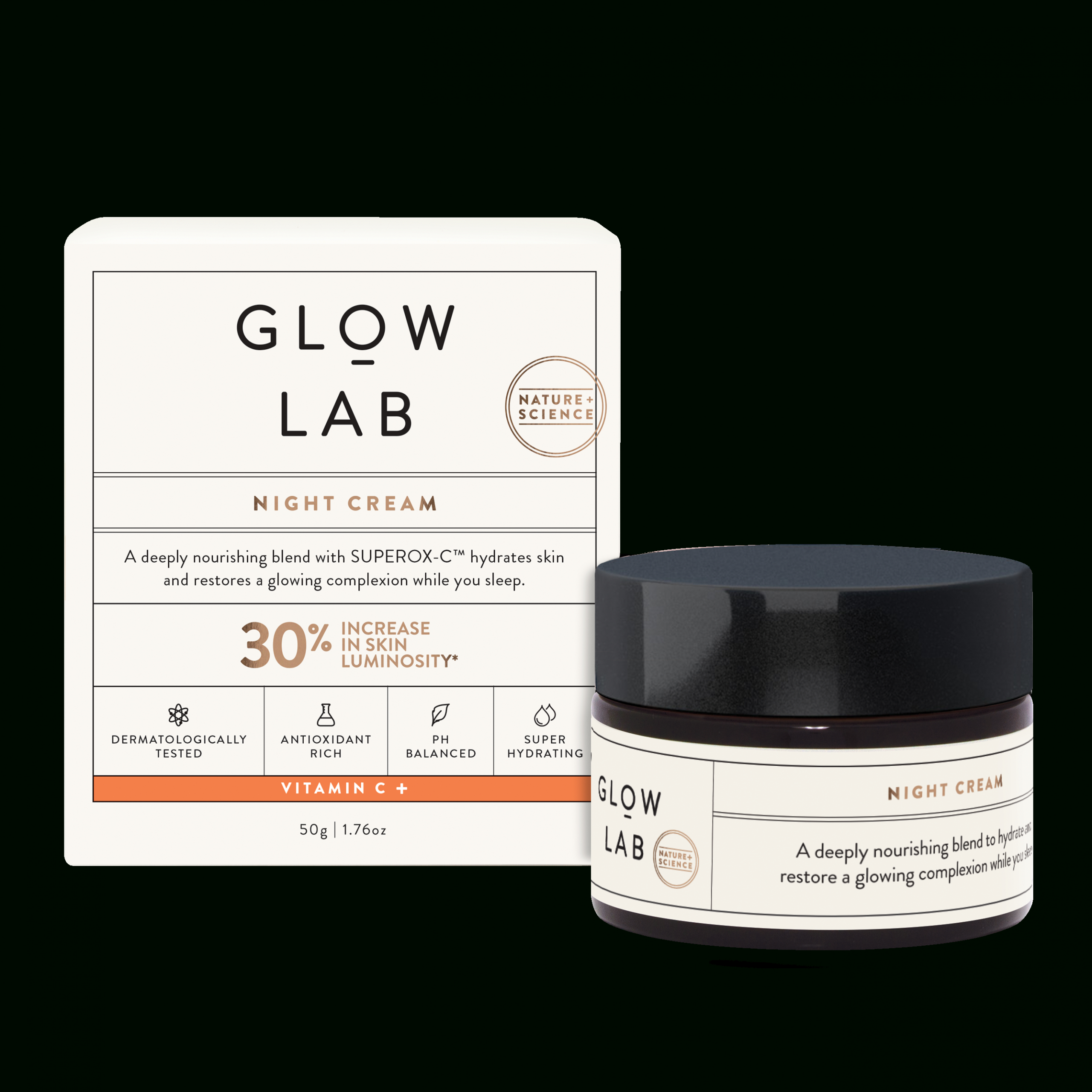 Night Cream encequiconcerne Glow Lab Age Renew