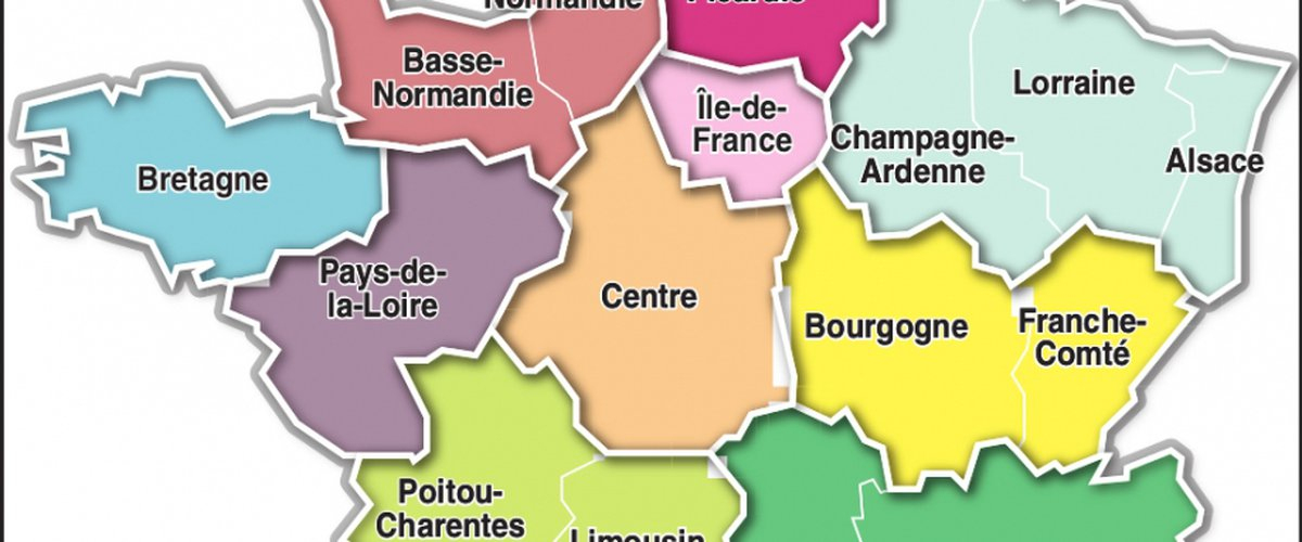 Nouvelle Carte De France : 13 Régions Sans Le Languedoc à Combien De Region Administrative En France