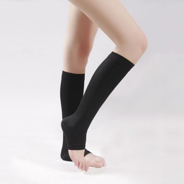 Open Toe Sock Compression Toeless Socks Knee High Support destiné Walmart Compression Stockings 
