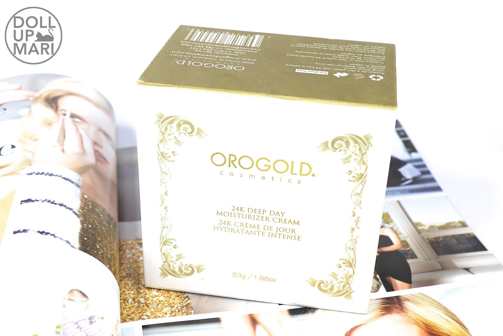 Orogold 24K Deep Day Moisturizer Cream Review  Doll Up Mari à Orogold Cream 