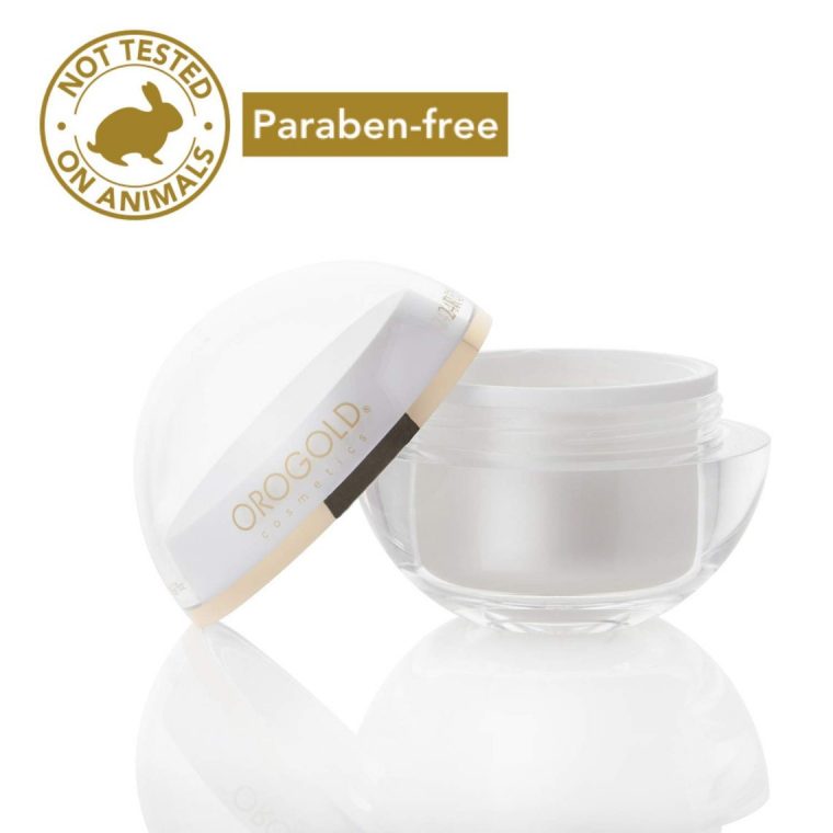 Orogold White Gold 24K Deep Moisturizer Luxury Day Cream intérieur Orogold Cream