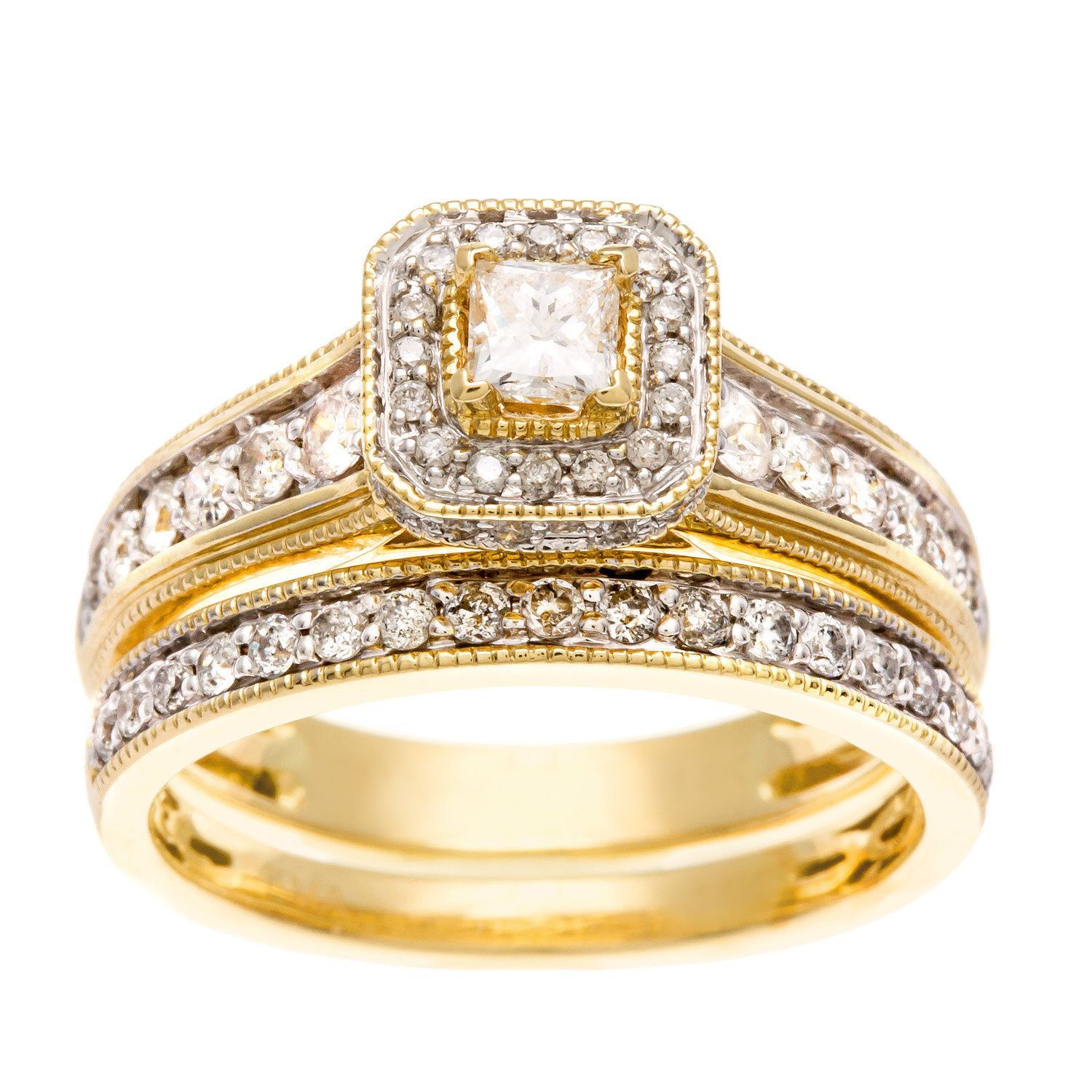 Our Best Wedding Ring Set Deals  Diamond Bridal Ring Sets serapportantà Jewellery Under 3000000 Online Shopping